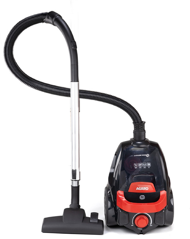 AGARO Icon Bagless Dry Vacuum Cleaner(Black, Red)