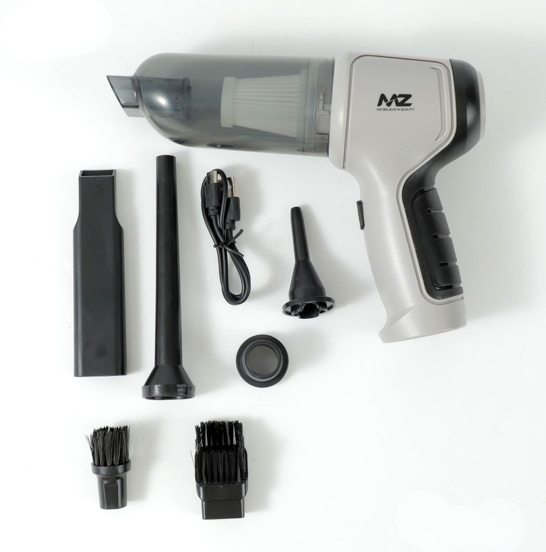 MZ VC41 (HANDHELD VACUUM CLEANER) 200W, 6000mAh Battery Wireless with Multiple Uses Hand-held Vacuum Cleaner with Reusable Dust Bag(Black)