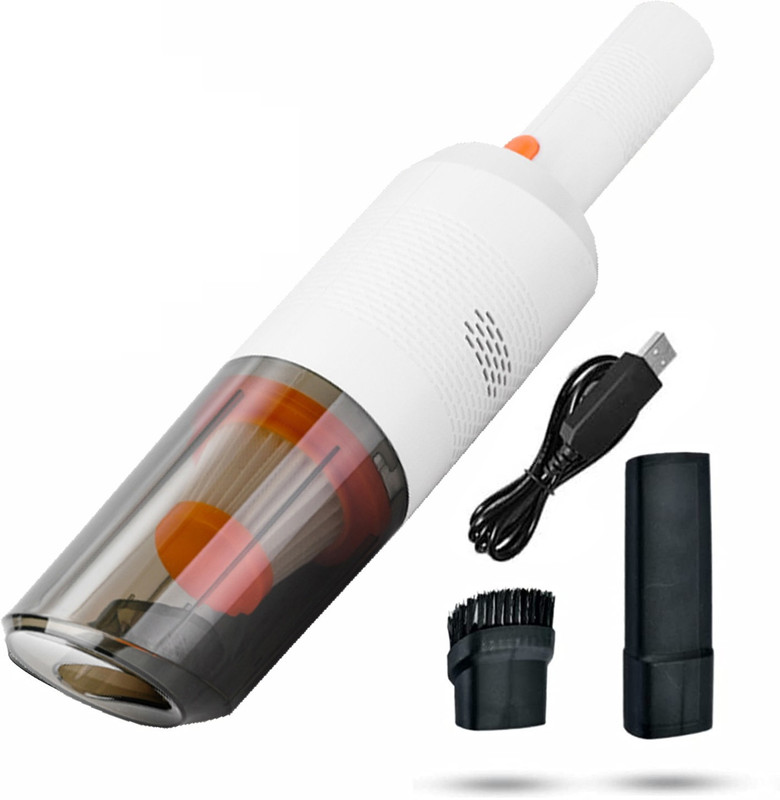 Owme Car Vacuum Cleaner Car Vacuum Cleaner(WHITE & BLACK)