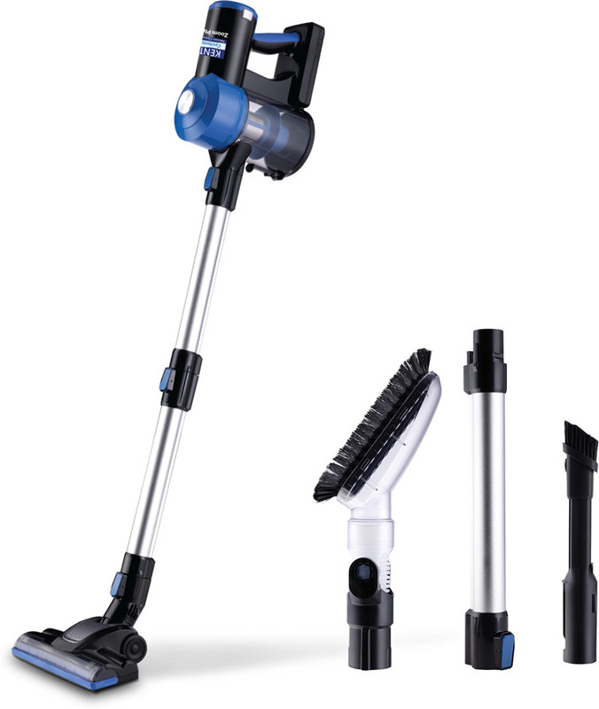 KENT 116132-Zoom Plus Cordless Vacuum Cleaner(Blue, Black)