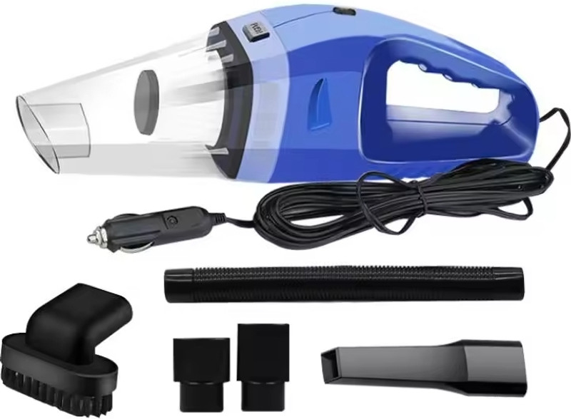 GETHOME Rubbish Fighter Handheld Portable 120W 12V Car Vacuum Cleaner(Blue)