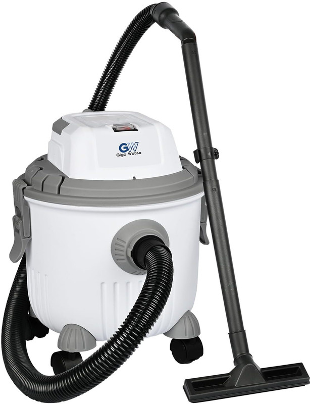 GIGAWATTS Wet & Dry Multipurpose Blower for Home Office and Industrial Use 15L Dry Vacuum Cleaner with Reusable Dust Bag(White)