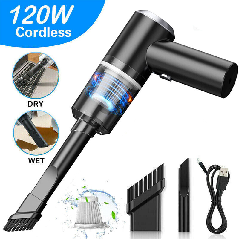 Ultra Pro VACUUM CLEANER FOR CAR AND LAPTOP CLEANING Hand-held Vacuum Cleaner(Black)