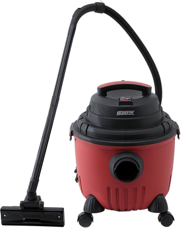 CHESTON Vacuum Cleaner 1200W Motor, 15L Capacity, HEPA Filter & Blower Function for Home Wet & Dry Vacuum Cleaner with 2 in 1 Mopping and Vacuum, Anti-Bacterial Cleaning(Red)
