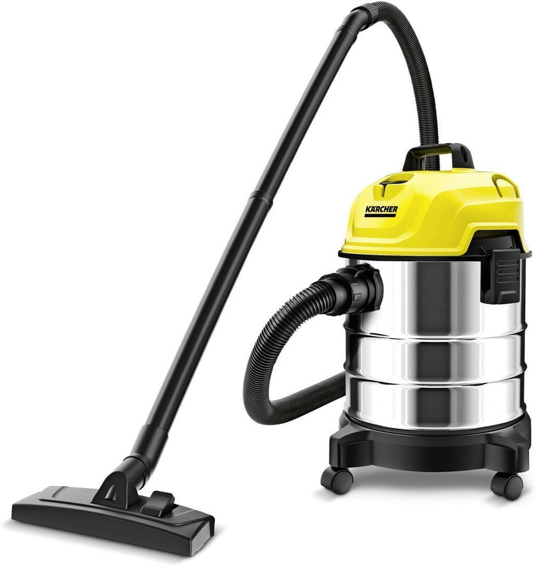 Karcher WD 1 Wet & Dry Vacuum Cleaner(Yellow & Black)