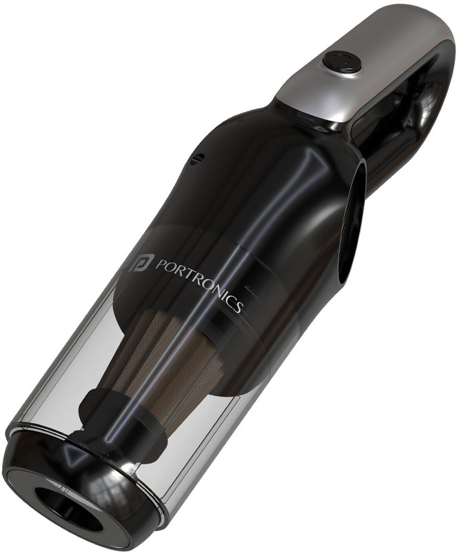 Portronics Mopcop 3 Rechargeable & Multiuse Nozzles Cleaner for Home and Car Vacuum Cleaner(Black)