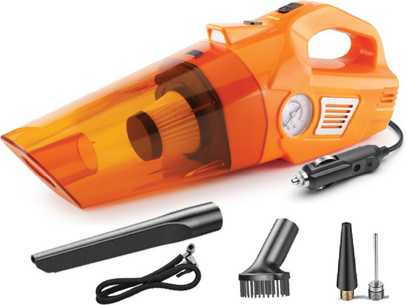 MYTVS TI-8 Tyre Inflator & Car Vacuum Cleaner(Orange)