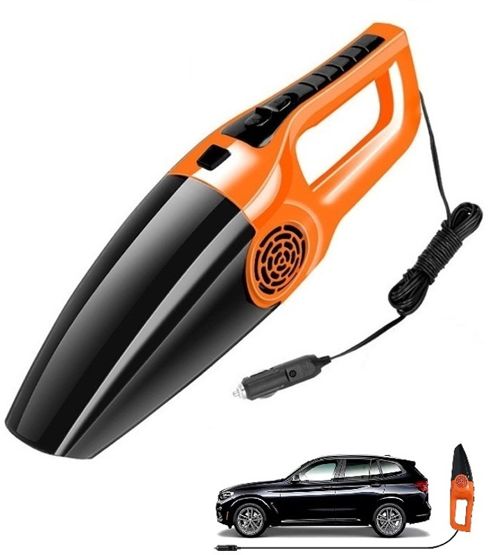 Arrom Powerful Pro+ Car Vacuum Cleaner, 5000PA 120W, Very Strong Suction Car Vacuum Cleaner with Anti-Bacterial Cleaning(Black)