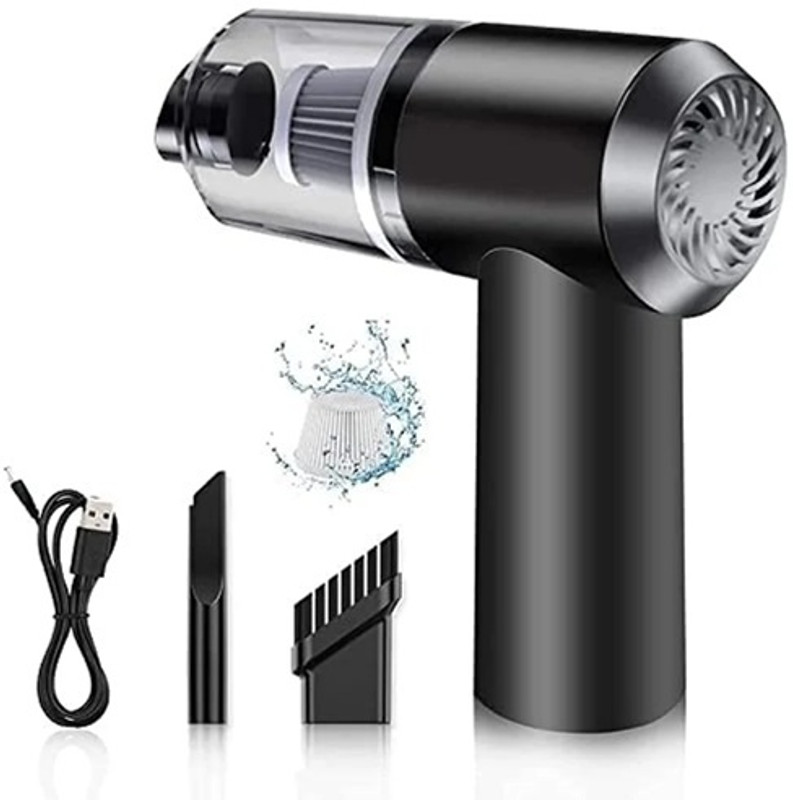 VacuJet AIR-DUSTER-01 Car Vacuum Cleaner(Black)
