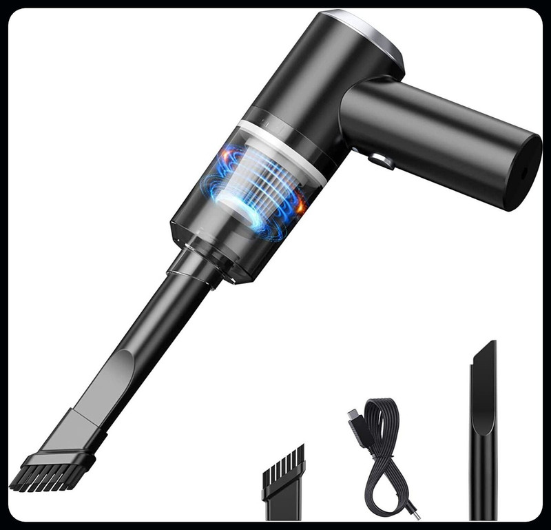 Xydrozen High Suction Portable Cordless Vacuum Cleaner for Car and Home-VC66 Cordless Vacuum Cleaner(Black)