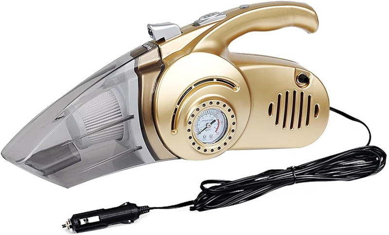 gaze me 4-in-1 Multifunction Car Vacuum Cleaner with portable tyre inflator Combo