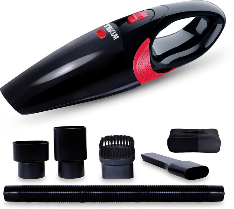 TEXUM TVC-A90 Handheld Super Suction Wet/Dry 5.5KPa Power Car Vacuum Cleaner(Red)