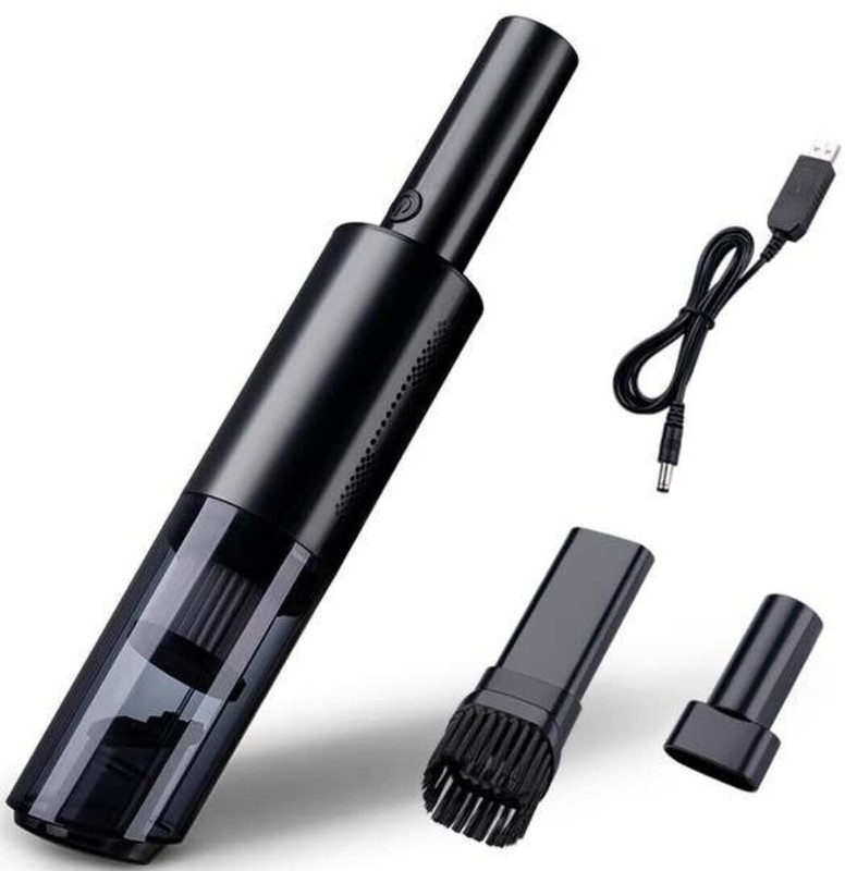 IGADG CVC-LONG Handheld Car & Home Cordless Vacuum Cleaner(Black, White)