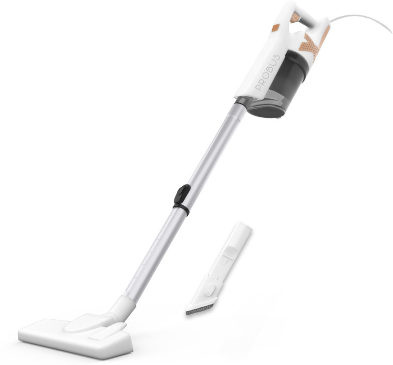Probus SV1300 700W Powerful Suction Multi Use Home Portable Vacuum Clenaer with 5M Cord Hand-held Vacuum Cleaner(White)
