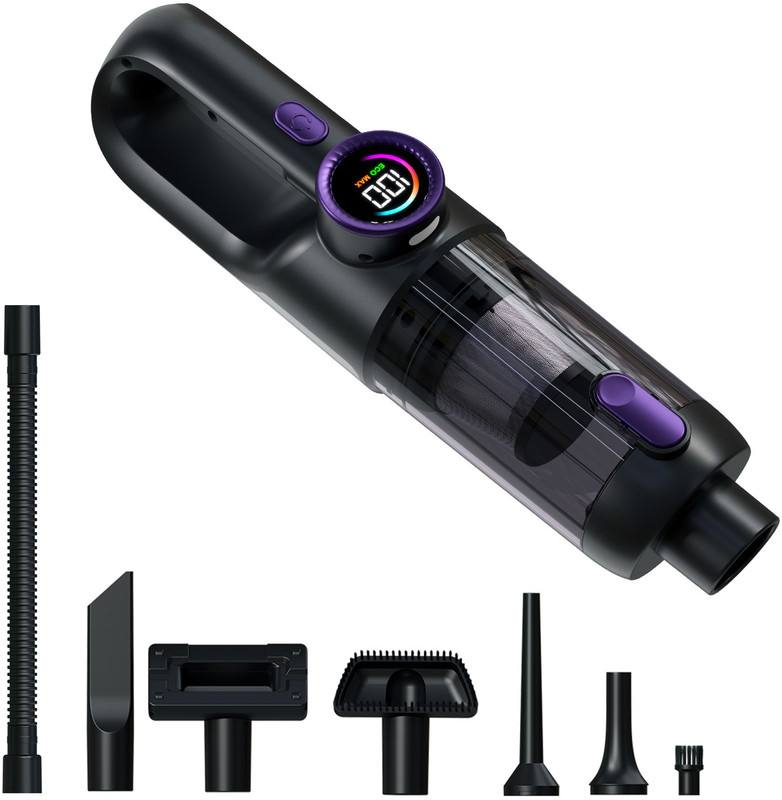 Portronics MopCop Prime, 2-in-1 Cordless Vacuum Cleaner & Air Blower with 17000Pa Suction Car Vacuum Cleaner(Black)
