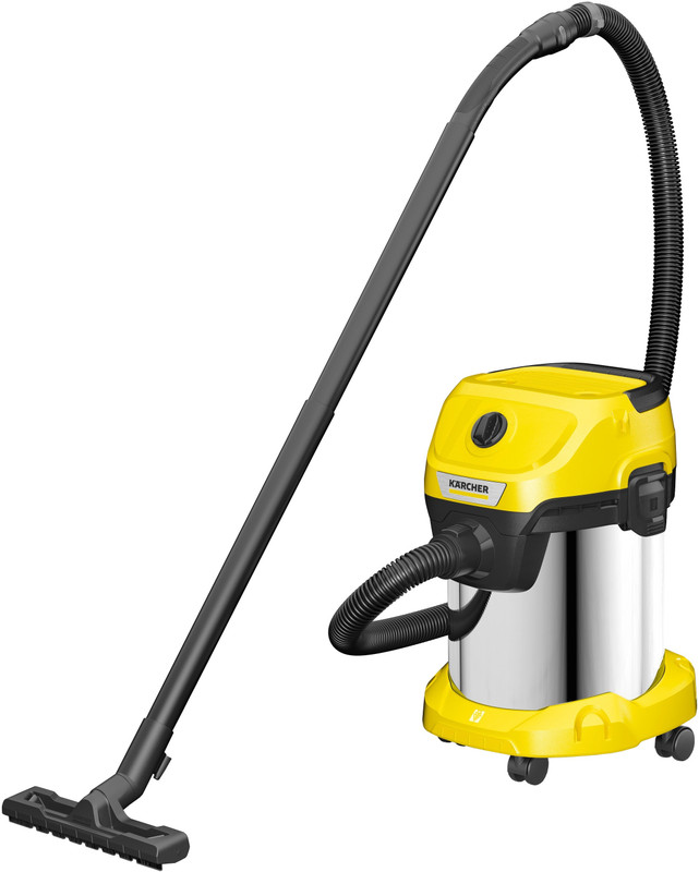 Karcher WD 3 S V-17/4/20 Wet & Dry Vacuum Cleaner(Yellow)