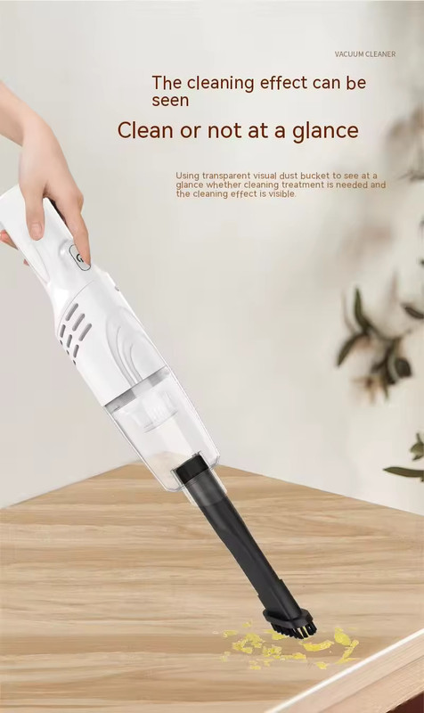 Maharsh portable design home use vacuum cleaner with water filter high pressure mini Car Vacuum Cleaner with Anti-Bacterial Cleaning, Reusable Dust Bag(White)