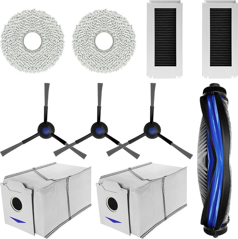 maycreate Replacement Parts for Ecovacs N30 Pro Omni Mop Filter Brush Vacuum Maintenance Kit