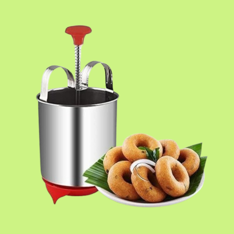 MAXIVE DM-182 Stainless Steel Vada Batter Maker Model Vada Maker