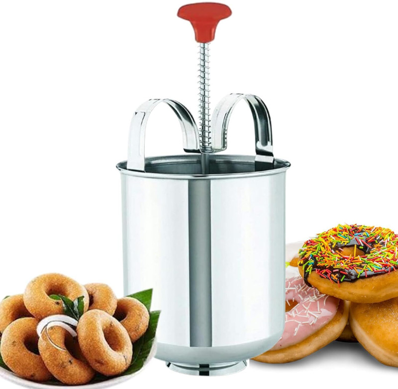 Riyansh Stainless Steel Medu Vada Maker Machine | South Indian Urad Dal Vada Maker