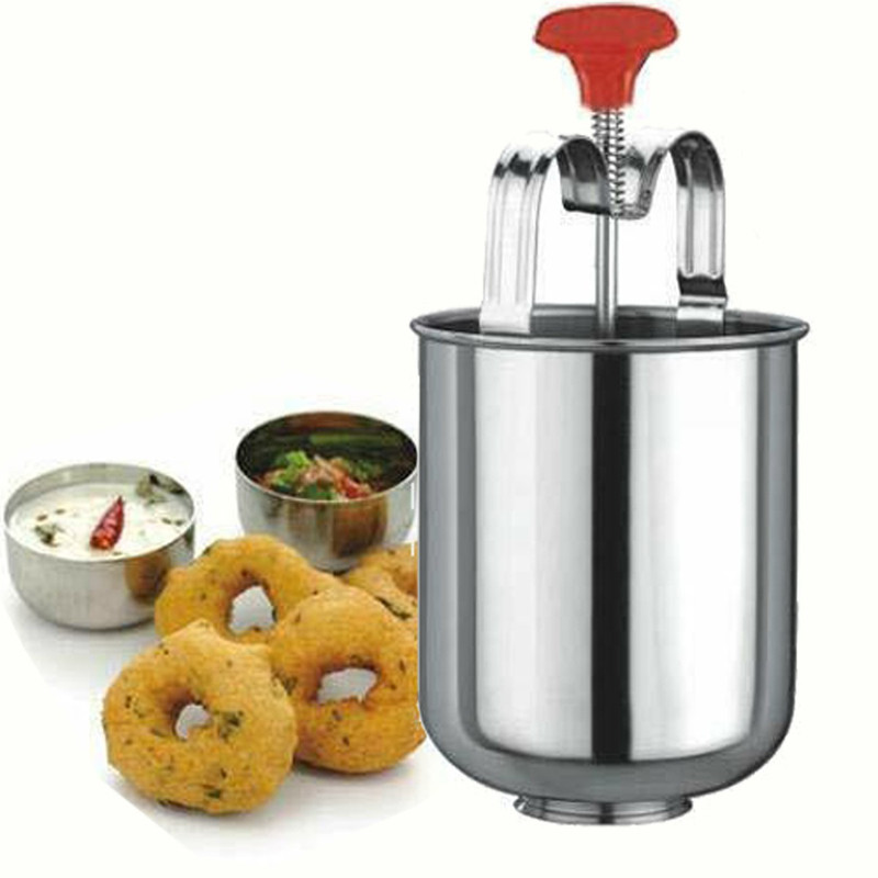 FULKIZA MD1 Stainless steel Meduwada Maker wada Maker easy doughnuts and Vada Maker Vada Maker