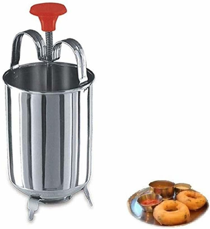 Nirvaan Medu Vada Maker Machine/uzzunnu vada/batuk vada(Stainless Steel) Vada Maker