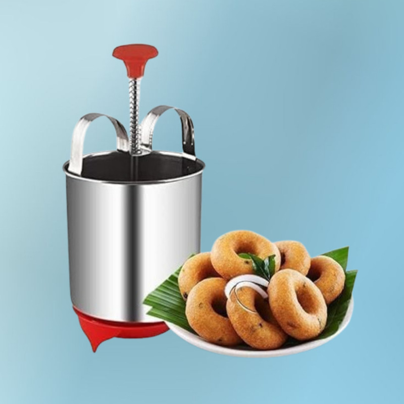 MAXIVE DM-212 Stainless Steel Kitchen Batter Dispenser Tool Model Vada Maker