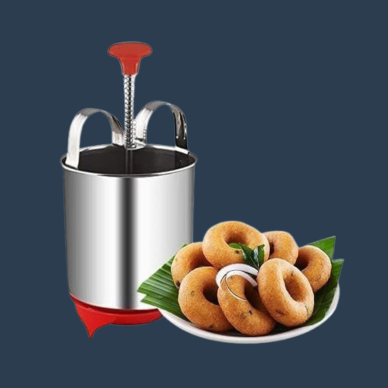 MAXIVE DM-116 Spring Action Stainless Steel Vada Maker Model Vada Maker