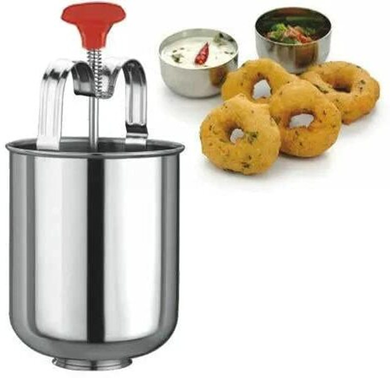 Fitaza stainless steel mandu vada maker with mandu vada machine 2 in 1 fry tool Vada Maker