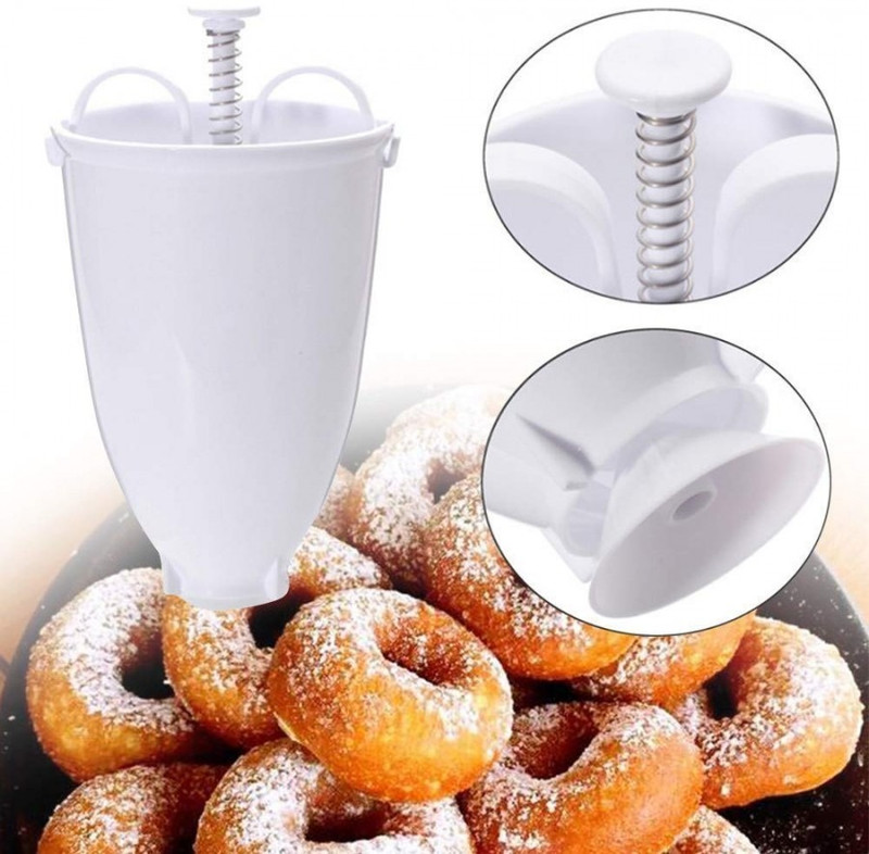 Sajaa Medu Vada Maker Machine with Handle Donut Shape Vada Maker Dispenser for Kitchen Vada Maker