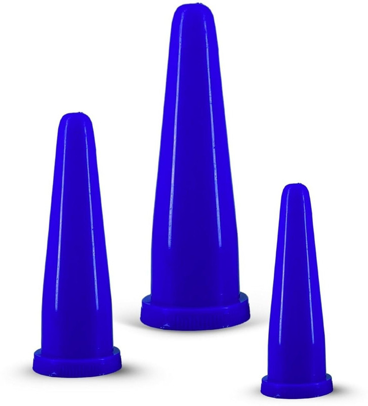 Bos Medicare Surgical Anal Dilator Set / S,M,L,/ PVC Material Blue Color Vaginal Dilator(Pack of 3)