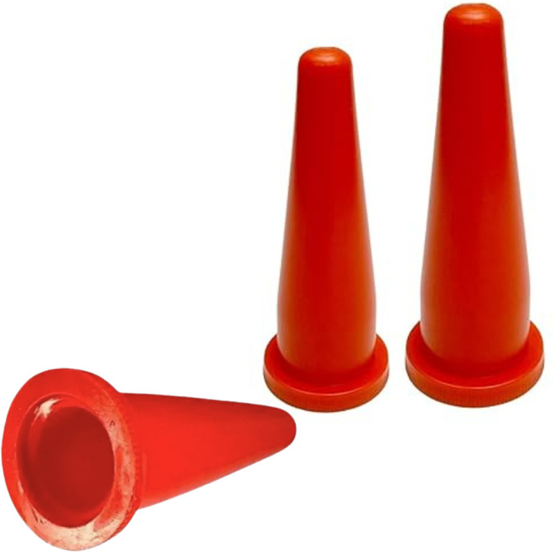 MDSS Graduated Silicone Anal Dilator Set (Red) | Triple Pack for Progressive Use Vaginal Dilator(Pack of 3)