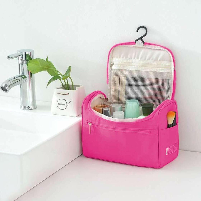HomeFast Travel Hanging Toiletry Wash Bag Makeup Cosmetic Organizer Cosmetic Bag
