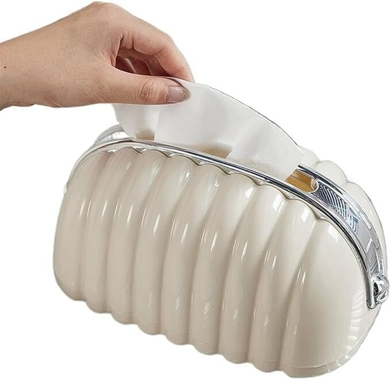 VAKTI ENTERPRISE 1 Vehicle Tissue Dispenser(White)