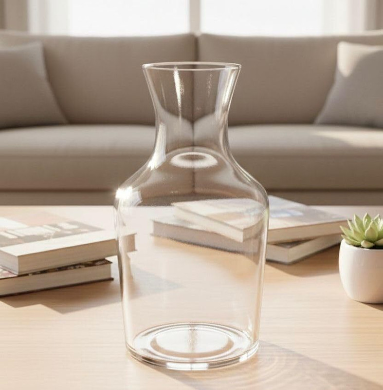 Harshgreen money plant with pot Plant Container Set(Glass)