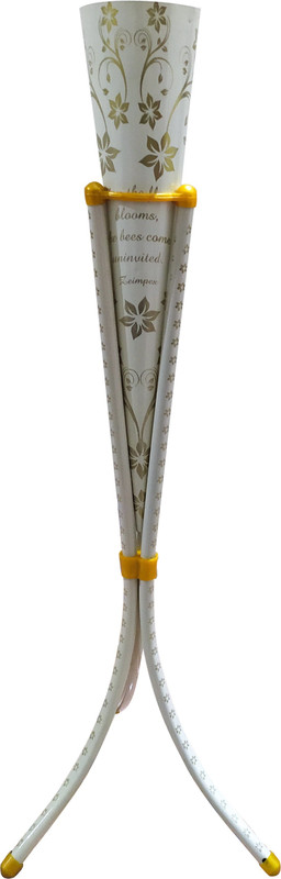 Gofika Iron Vase(26 inch, White) - 78% off at DetectaDeal