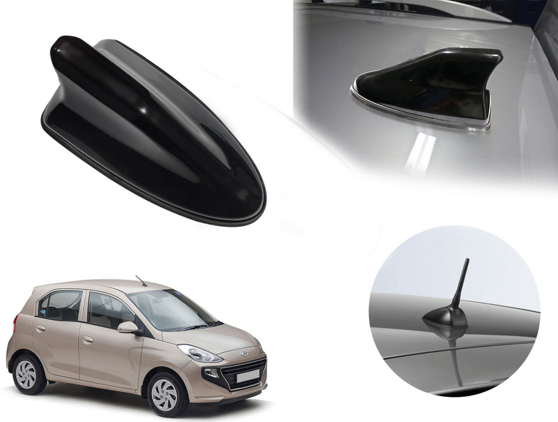 AUTO PEARL Premium Quality Car Black Shark Fin Replacement Signal Receiver FA42 Santro (2018-2022) Sports/Asta Hidden Vehicle Antenna