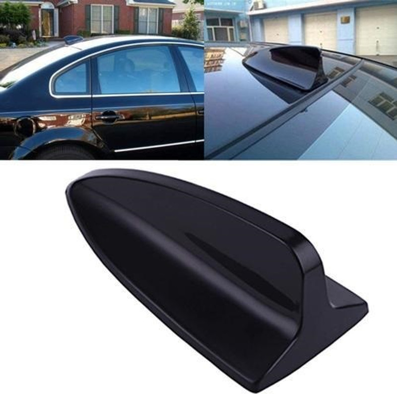 Uniqon Universal Exterior Decorative Aerial Shark Fin Car Roof Imitation/Show Antenna Universal Exterior Decorative Aerial Shark Fin Car Roof Imitation/Show Antenna Satellite Vehicle Antenna