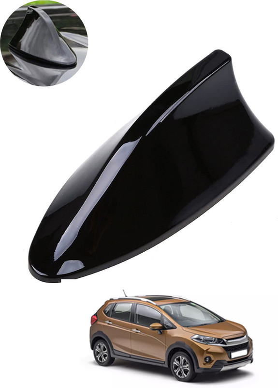 CCMM Unique New Design Shark Shape Waterproof Black Shinny Antenna For Car-307 Universal Black Waterproof Car Roof Shark Antenna-307 Satellite Vehicle Antenna