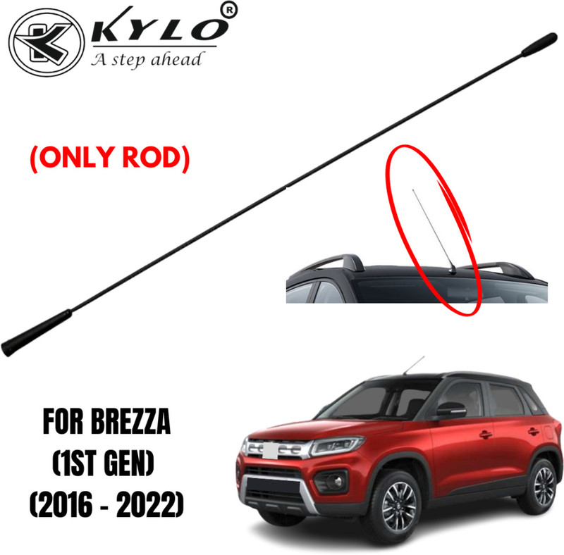 KYLO OE Car Audio FM/AM Roof Antenna Signal Receiver, Fits BREZZA (2015-2022) Satellite Vehicle Antenna