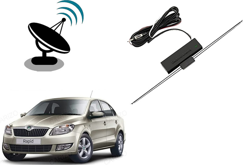 OOLTAH PAHIYA Car Fitment OE Long Range AM/FM Inside Interior Electronic Antenna_Radio 105 Quality Stereo Radio AM/FM Signal Receiver Antenna For_ Skoda Rapid Hidden Vehicle Antenna