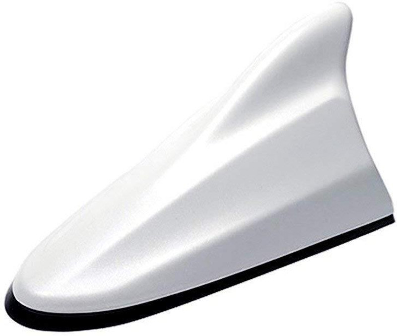 DECTEMS Car White Shark Fin Radio FM/AM Signal Receiver Antenna Whip Vehicle Antenna