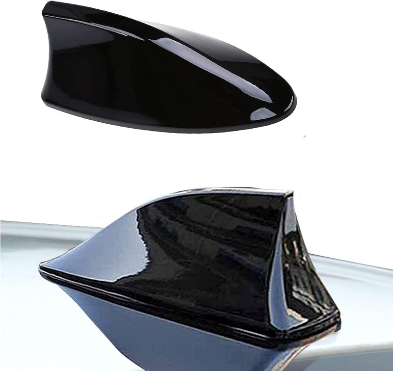 SRPHERE Shark Fin Antenna Car Antenna Decorative Top Mounted Dummy Roof Aerial Satellite Vehicle Antenna