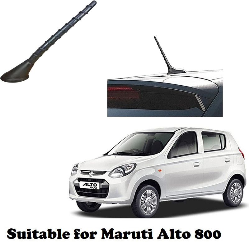 Shubh Auto Standard Quality Car Roof Decorative Show Antenna With Adhesive Tape Ant_009 Flexible Aerial Rod Suitable For - ALTO 800 Whip Vehicle Antenna