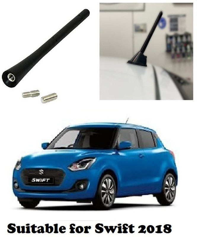 GS Grow n Shine Replacement Rod For Car AM/FM Roof Signal Receiver Antenna 023 Mast Aerial With Aluminium Quality Antenna For SWIFT 2018 Satellite Vehicle Antenna