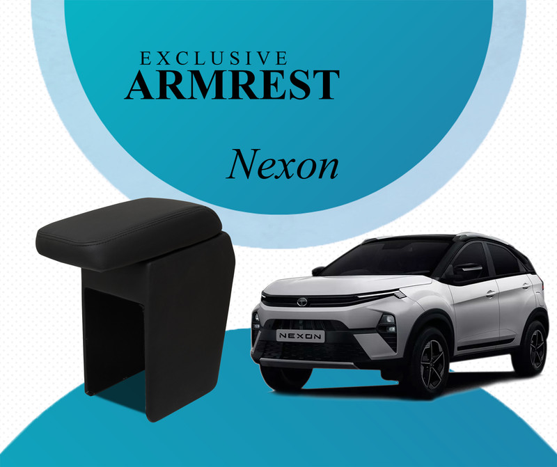PABLA ENTERPRISES High-End Car Center Armrest with Storage Compartment Comfort for NEXON Car Armrest(Tata, Nexon AMT)