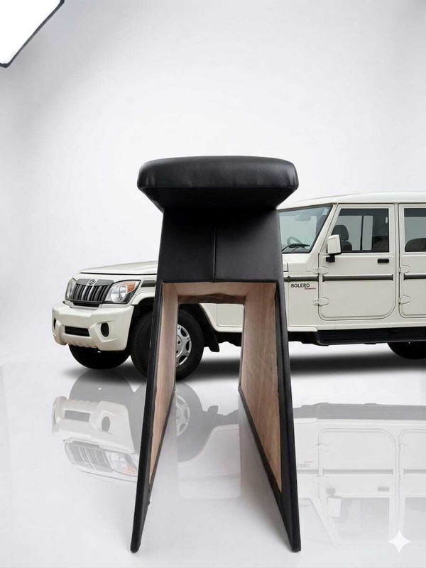 FUSIONCARS WOODEN ARMREST FOR MAHINDRA BOLERO ALL MODEL Car Armrest(MAHINDRA, Bolero)