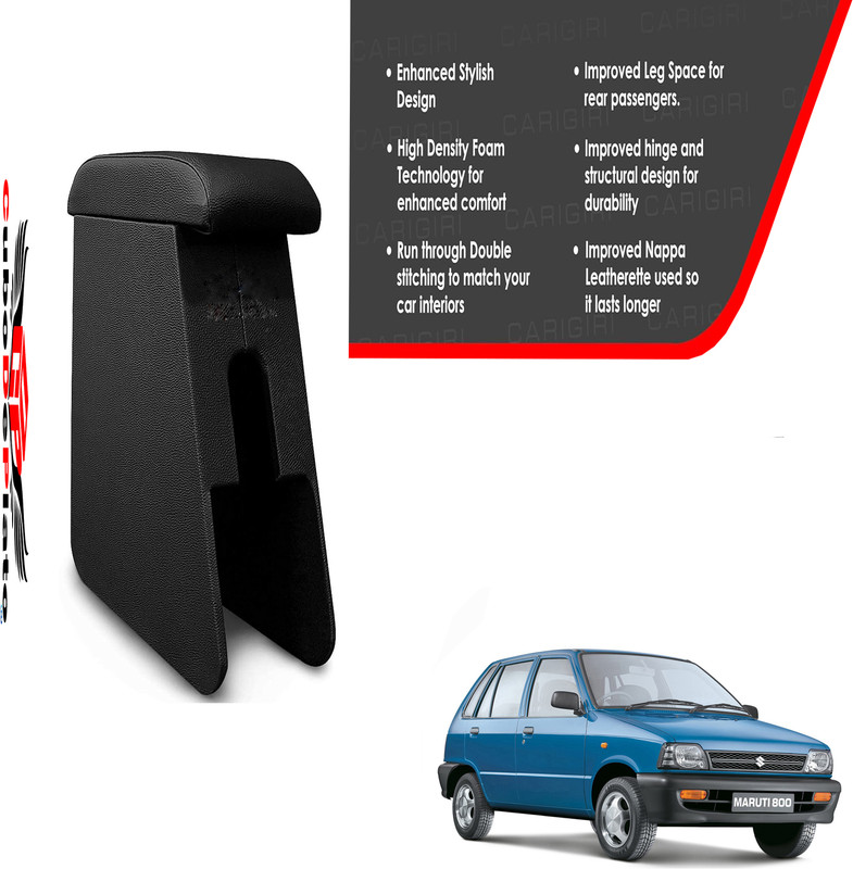CuboDePlato CDP_ArmRest_blk_800 Car Armrest(Maruti, 800 AC BSII)