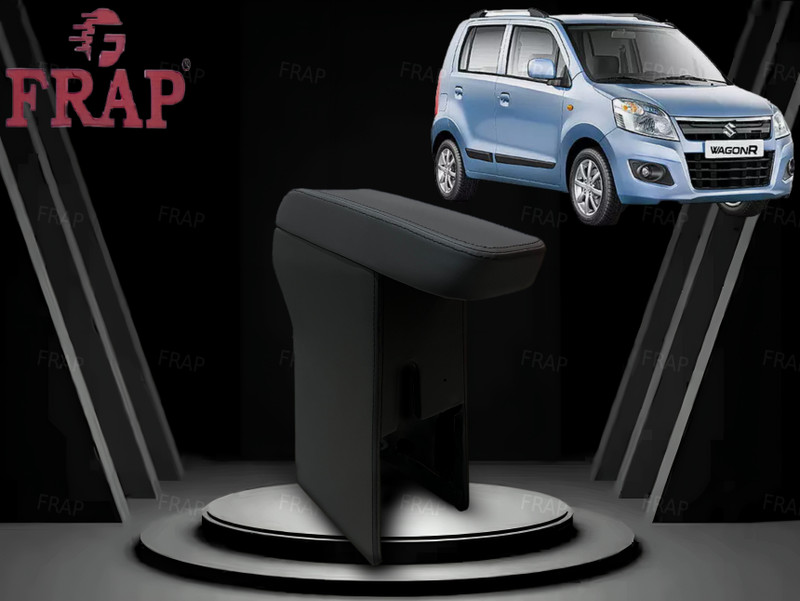 Frap Armrest for Maruti Suzuki WagonR with Moulded Foam(Nappa,Double Stitching) Car Armrest(Maruti, WagonR, WagonR Stingray, Wagon R LXI, Wagon R VXI)