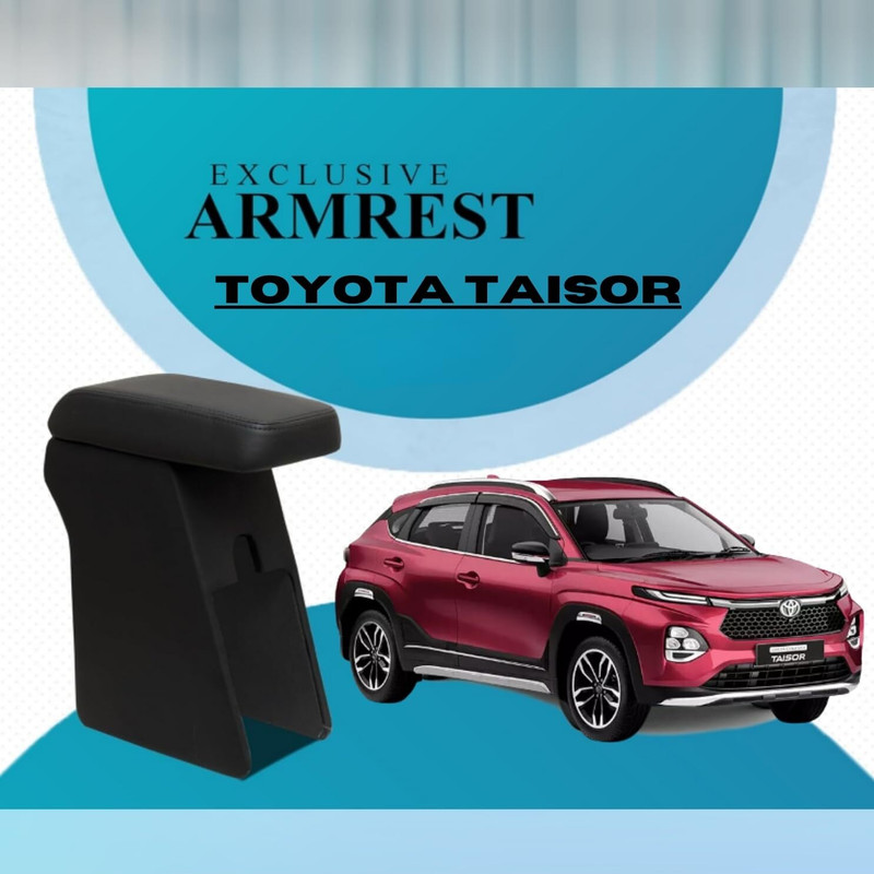 PABLA ENTERPRISES HighEnd Car Center Armrest with Storage Compartment & Comfort For TOYOTA TAISOR Car Armrest(Toyota, NA)